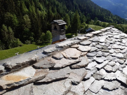 Toit en lauze Bourg-Saint-Maurice